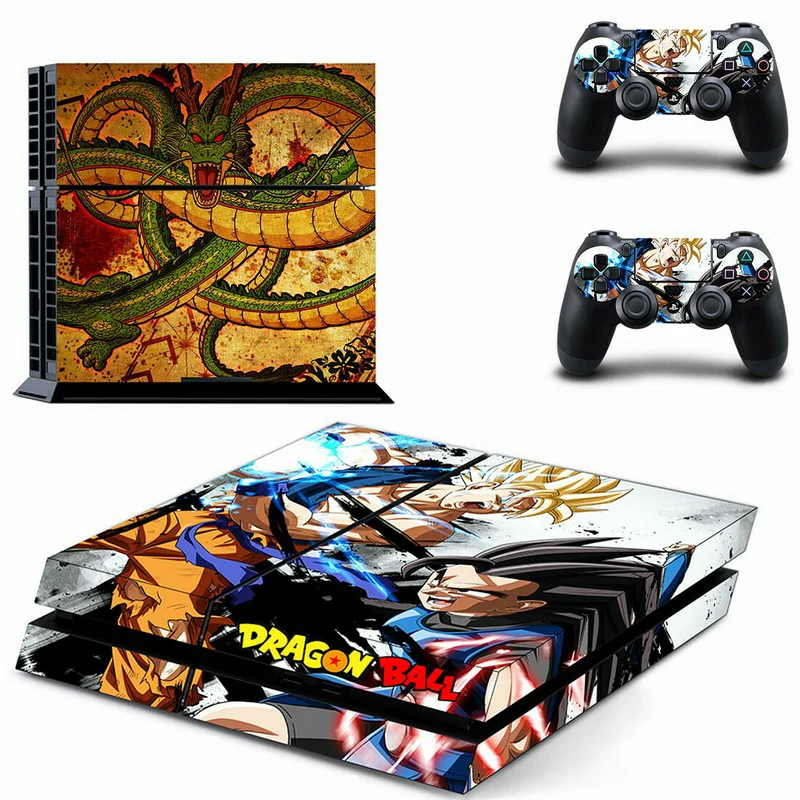 GYTM2476 PS4 skin in sleek matte black finish—easy to apply, scratch-resistant, and tailored for the original PlayStation 4 model. Made by ononswitch. Matte black PS4 skin with subtle geometric pattern for PlayStation 4 console