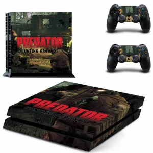 Black and gold geometric PS4 console skin by ononswitch, model GYTM2599