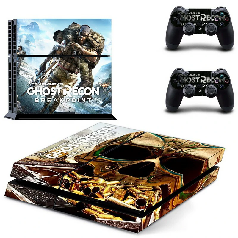 Custom PS4 skin GYTM2616 by ononswitch: sleek black and teal geometric design, precision-cut for the original PlayStation 4 console. Durable, removable, no residue. Black and teal PS4 console skin with geometric pattern by ononswitch