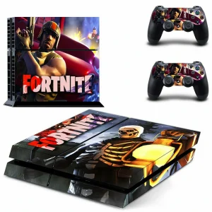 Black and gray geometric PS4 controller skin by ononswitch, model GYTM2629