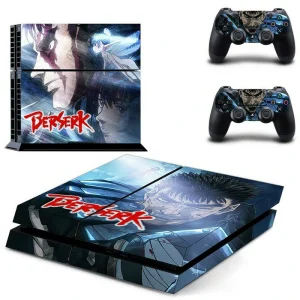 Black and gray geometric PS4 skin model GYTM2740 by ononswitch