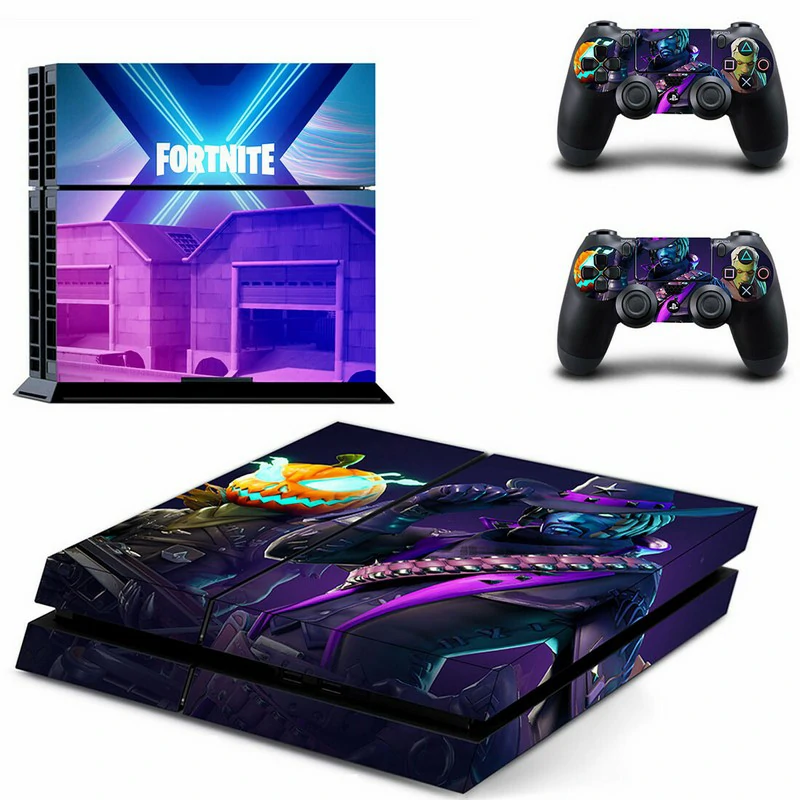 Custom-fit PS4 skin in sleek matte black with minimalist geometric texture. Easy to apply and remove, protects your PlayStation 4 while giving it a fresh look. Matte black PS4 skin with subtle geometric pattern for PlayStation 4 console