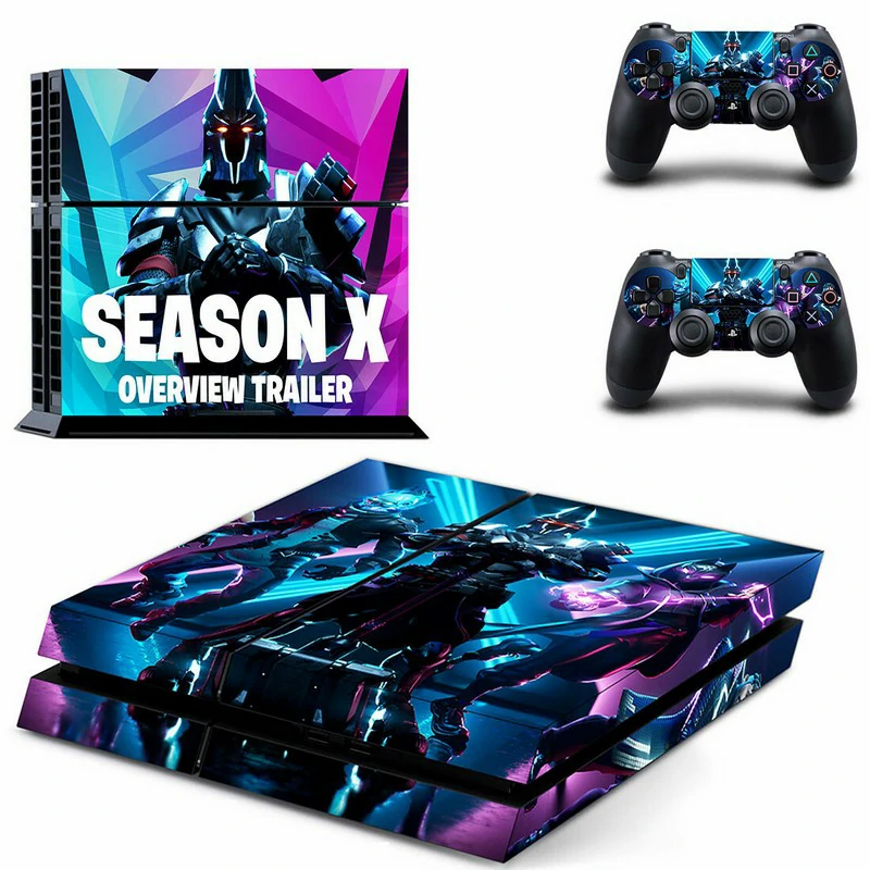Official ononswitch PS4 skin GYTM2776: premium vinyl wrap with precise cutouts, easy application, and scratch-resistant finish for your PlayStation 4. Custom matte black PS4 console skin with geometric pattern and subtle logo