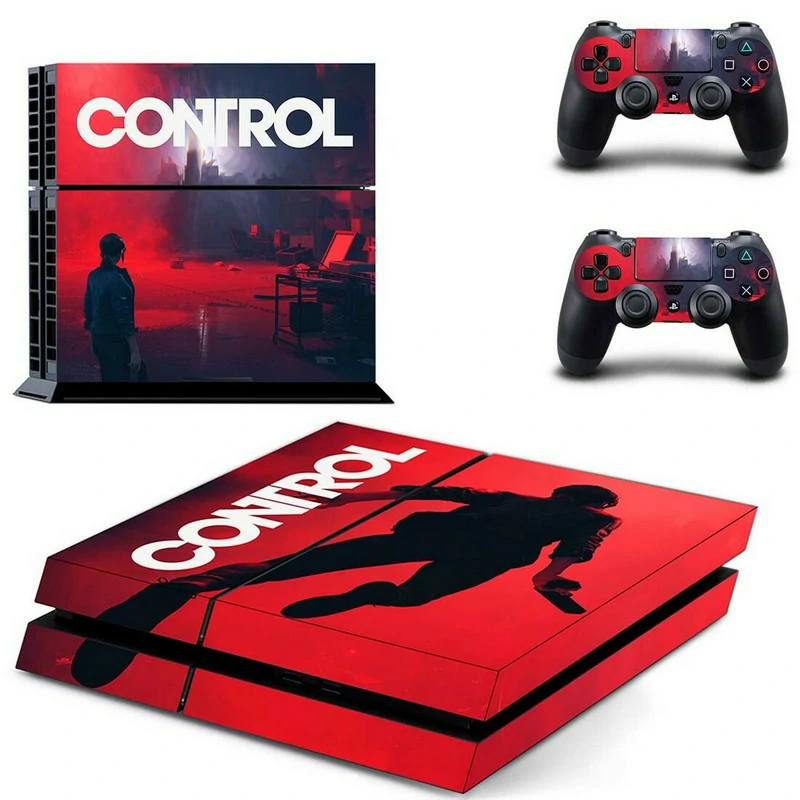 PS4 controller skin GYTM2782 by ononswitch: sleek black-and-gray geometric design, precision-cut for full button and port access, made with scratch-resistant vinyl. Black and gray geometric PS4 controller skin with subtle texture by ononswitch