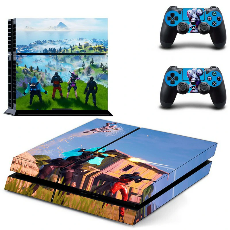 ononswitch GYTM2888 PS4 skin: sleek matte black finish with refined texture, precision-cut for full port and button access. Durable vinyl, no residue removal. Matte black PS4 skin with subtle geometric pattern, model GYTM2888 by ononswitch