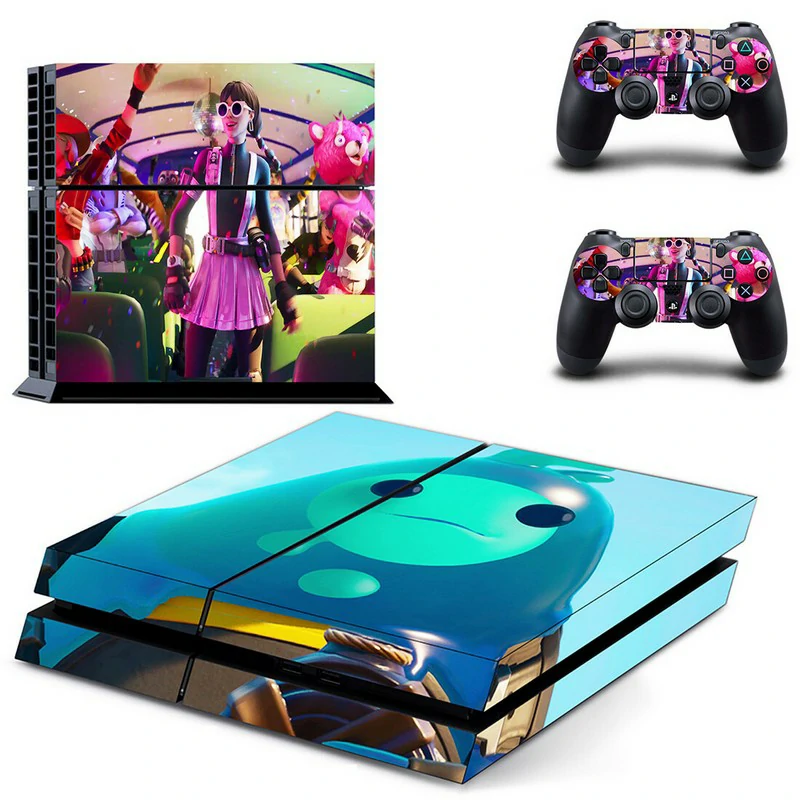 GYTM2889 matte black PS4 skin fits standard PlayStation 4 consoles. Durable vinyl, precise cutouts, and sleek texture protect and personalize your system. Matte black PS4 skin with subtle geometric pattern, model GYTM2889