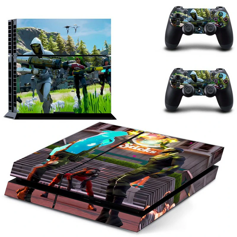 GYTM2890 PS4 skin from ononswitch — slim-fit, easy-apply vinyl cover for PlayStation 4. Protects and personalizes your console with modern geometric styling. Black and gray geometric PS4 skin design for PlayStation 4 console