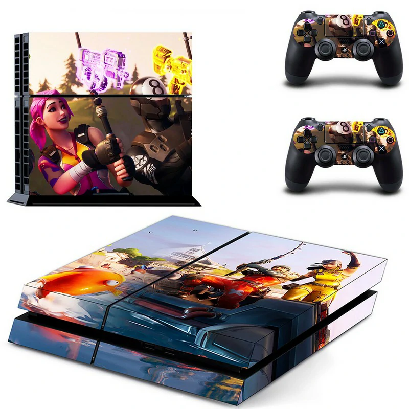 GYTM2892 matte black PS4 skin from ononswitch — precision-cut, easy to apply, protects your PlayStation 4 while adding sleek custom style. Matte black PS4 skin with subtle geometric pattern for PlayStation 4 console