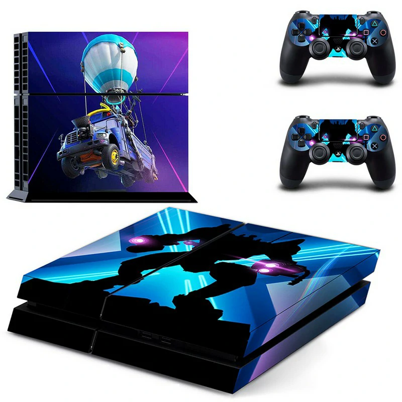 Custom PS4 skin GYTM2894 by ononswitch: durable matte-finish vinyl wrap with precise cutouts for ports and buttons. Easy to apply and remove without residue. Black and gray geometric PS4 skin design for PlayStation 4 console by ononswitch