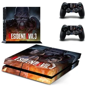 Black and gray geometric PS4 skin model GYTM2906 by ononswitch