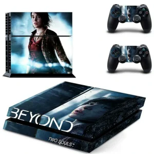 GYTM3050 custom matte black PS4 console skin by ononswitch