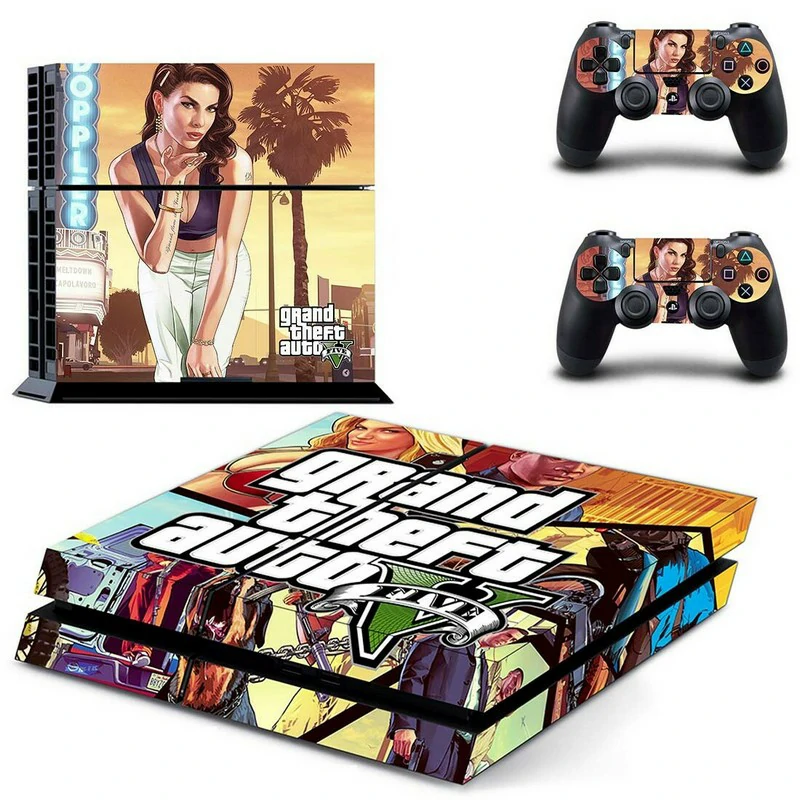 ononswitch PS4 skin GYTM3069 features bold geometric design in black and gold. Fits standard PS4 and PS4 Slim consoles. Durable vinyl, bubble-free application. Black and gold geometric PS4 console skin by ononswitch, model GYTM3069