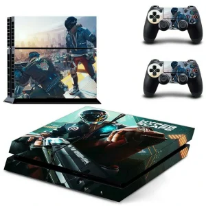Black and gold geometric PS4 skin model GYTM3075 by ononswitch