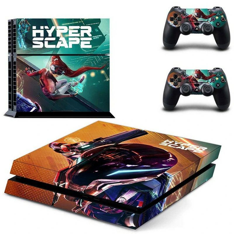 Official ononswitch GYTM3076 matte black PS4 skin—precision-cut, easy to apply, and scratch-resistant. Enhances your PlayStation 4’s look without covering vents or ports. Matte black PS4 skin with subtle geometric pattern for PlayStation 4 console