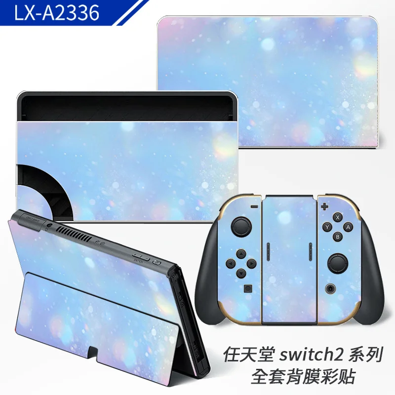 Official-style Nintendo Switch 2 skins designed for perfect fit and scratch protection. Features smooth matte texture, air-free application, and long-lasting color fidelity. Made by ononswitch. Nintendo Switch 2 Skins ononswitch custom decal skin cover