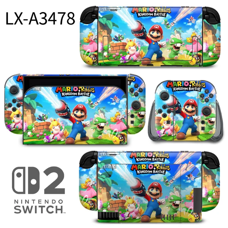 Nintendo Switch 2 skins by ononswitch offer precise fit and vibrant print quality. Designed for durability and effortless installation, they protect your console while showcasing clean, modern style. Trusted by Switch 2 enthusiasts worldwide. Nintendo Switch 2 Skins ononswitch custom controller skin cover