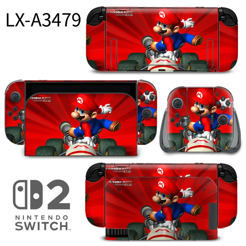 Custom-fit protective skins for Nintendo Switch 2 console and Joy-Cons. Features scratch-resistant coating, zero residue removal, and precise port alignment. Designed and branded by ononswitch. Nintendo Switch 2 Skins ononswitch custom controller skin cover