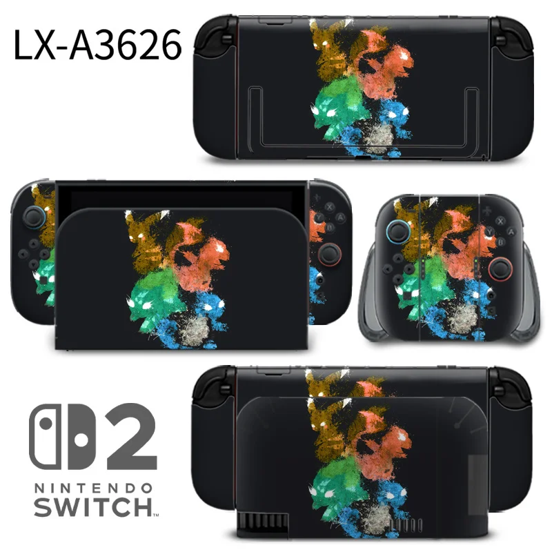 Custom-fit protective skins for Nintendo Switch 2 console and Joy-Cons. Features scratch-resistant coating, zero residue removal, and precise port alignment. Designed and branded by ononswitch. Nintendo Switch 2 Skins ononswitch custom controller skin