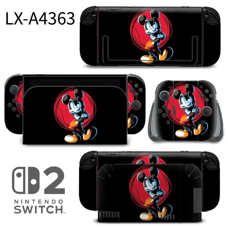 Custom-fit protective skins for the Nintendo Switch 2 console. Features scratch-resistant material, zero residue removal, and perfect port/button alignment. Made by ononswitch. Nintendo Switch 2 Skins ononswitch custom decal skin for console