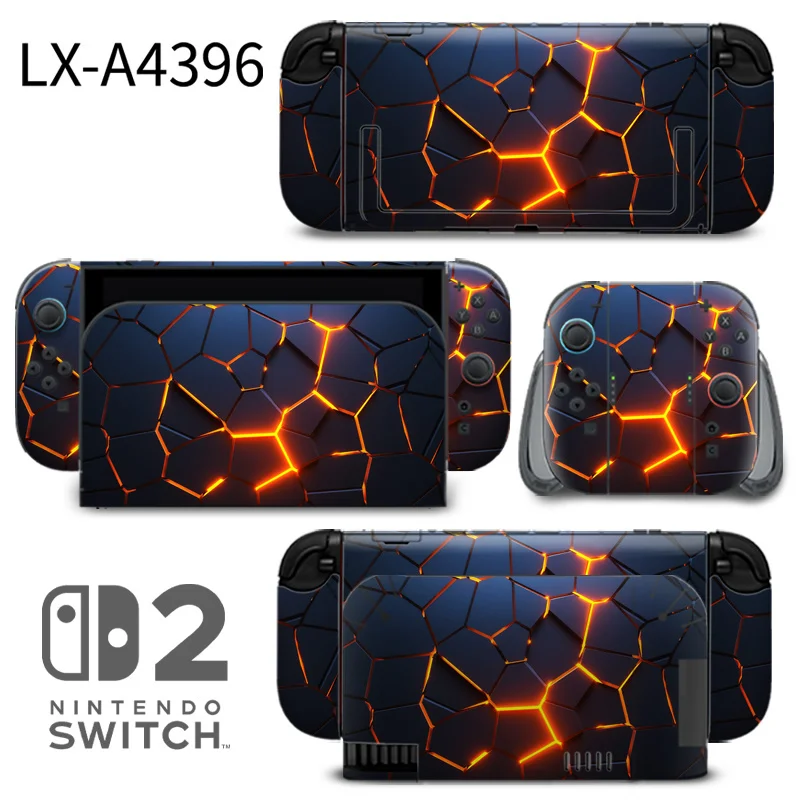 Custom-fit Nintendo Switch 2 skins designed for the new console model. Features scratch-resistant vinyl, bubble-free installation, and exact port alignment. Made by ononswitch. Nintendo Switch 2 Skins ononswitch custom decal skin for console