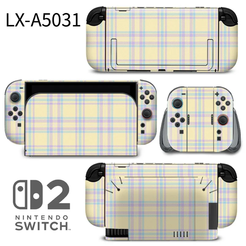 Nintendo Switch 2 skins offer precise cutouts and vibrant print quality. Designed for full-device coverage with scratch-resistant, easy-apply vinyl. Made by ononswitch. Nintendo Switch 2 Skins ononswitch custom controller skin set