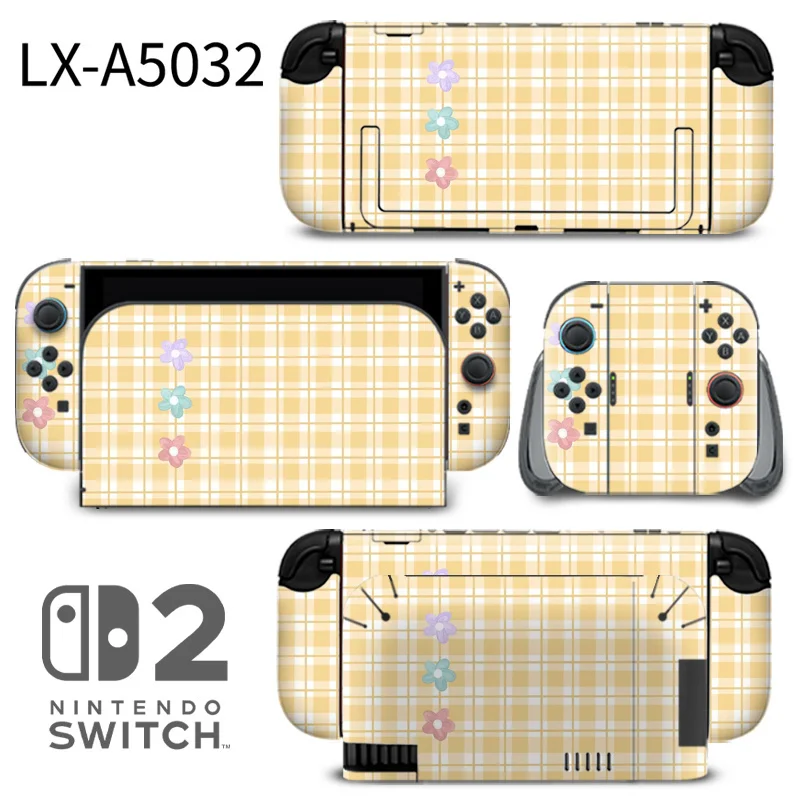 High-quality protective skins designed specifically for the Nintendo Switch 2 console. Features precise port alignment, scratch-resistant coating, and smooth matte texture. Made by ononswitch. Nintendo Switch 2 Skins ononswitch custom decal skin for console