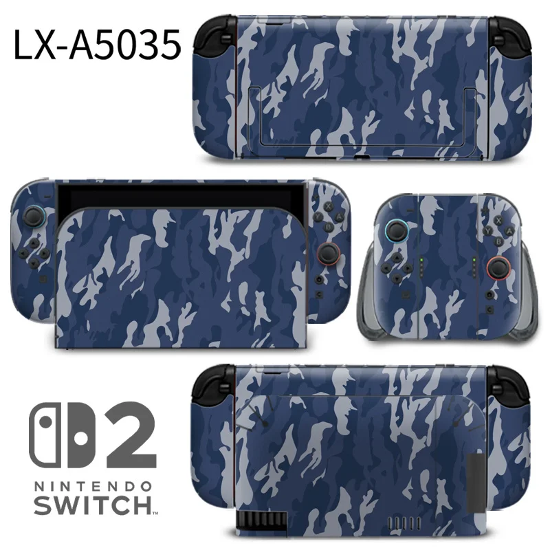 This Nintendo Switch 2 skin is designed specifically for the upcoming Switch 2 console. Features precision-cut alignment, bubble-free adhesive, and vibrant long-lasting print. Made by ononswitch. Nintendo Switch 2 Skin ononswitch LX-A5035 Protective Decal