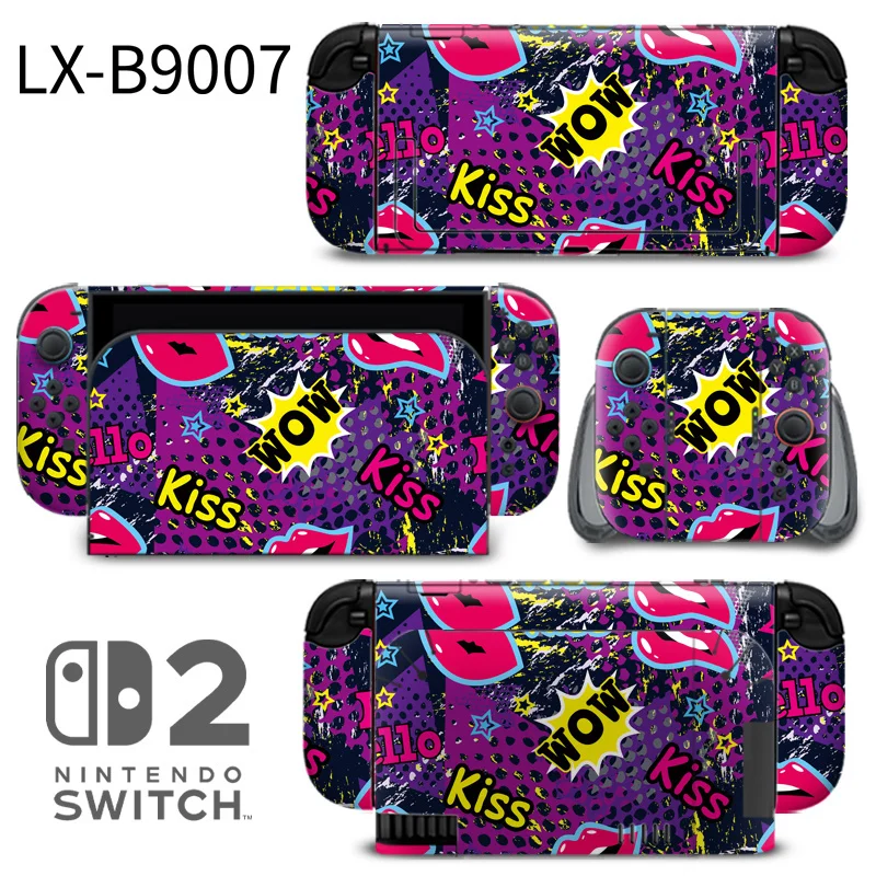 Custom-fit protective skins for Nintendo Switch 2 console. Designed with precision cutouts, scratch-resistant coating, and smooth matte texture. Made by ononswitch. Nintendo Switch 2 Skins ononswitch custom decal skin for console