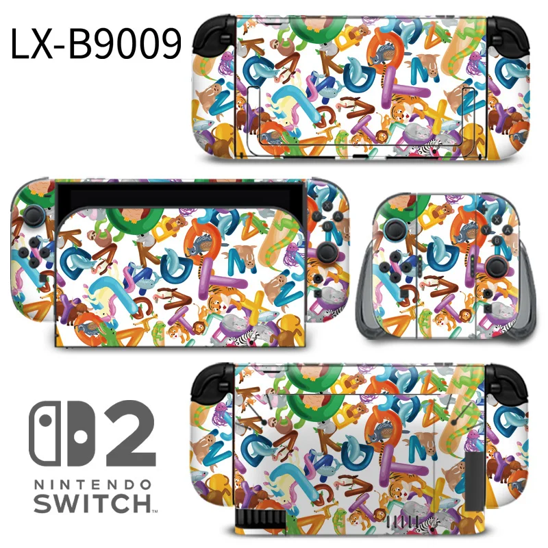 This Nintendo Switch 2 skin (model LX-B9009) offers precise cutouts, bubble-free adhesion, and durable matte protection. Designed for gamers who value clean aesthetics and daily durability. Made by ononswitch. Nintendo Switch 2 Skin ononswitch LX-B9009 Protective Decal Cover