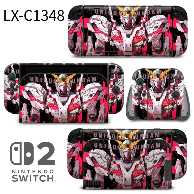 Custom-fit protective skins for Nintendo Switch 2 console. Designed for scratch resistance and smooth tactile feel with zero residue removal. Made by ononswitch. Nintendo Switch 2 Skins ononswitch Custom Design Protective Skin