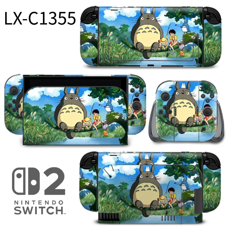 Custom-fit Nintendo Switch 2 skins designed for the upcoming console. Features scratch-resistant matte coating, precise cutouts for ports and buttons, and vibrant long-lasting print. Made by ononswitch. Nintendo Switch 2 Skins ononswitch custom controller skin set