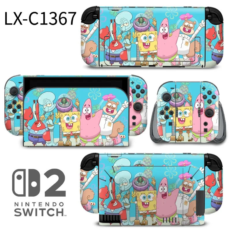 Custom-fit Nintendo Switch 2 skins designed for precise cutouts and smooth installation. Features scratch-resistant matte coating and edge-to-edge coverage. Made by ononswitch. Nintendo Switch 2 Skins ononswitch custom controller skin set