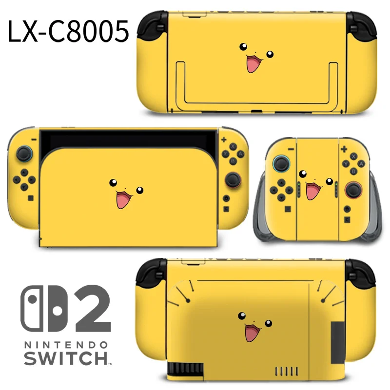 High-quality protective skins designed exclusively for the Nintendo Switch 2 console. Features scratch-resistant vinyl, bubble-free installation, and exact port alignment. Made by ononswitch. Nintendo Switch 2 Skins ononswitch custom decal skin cover
