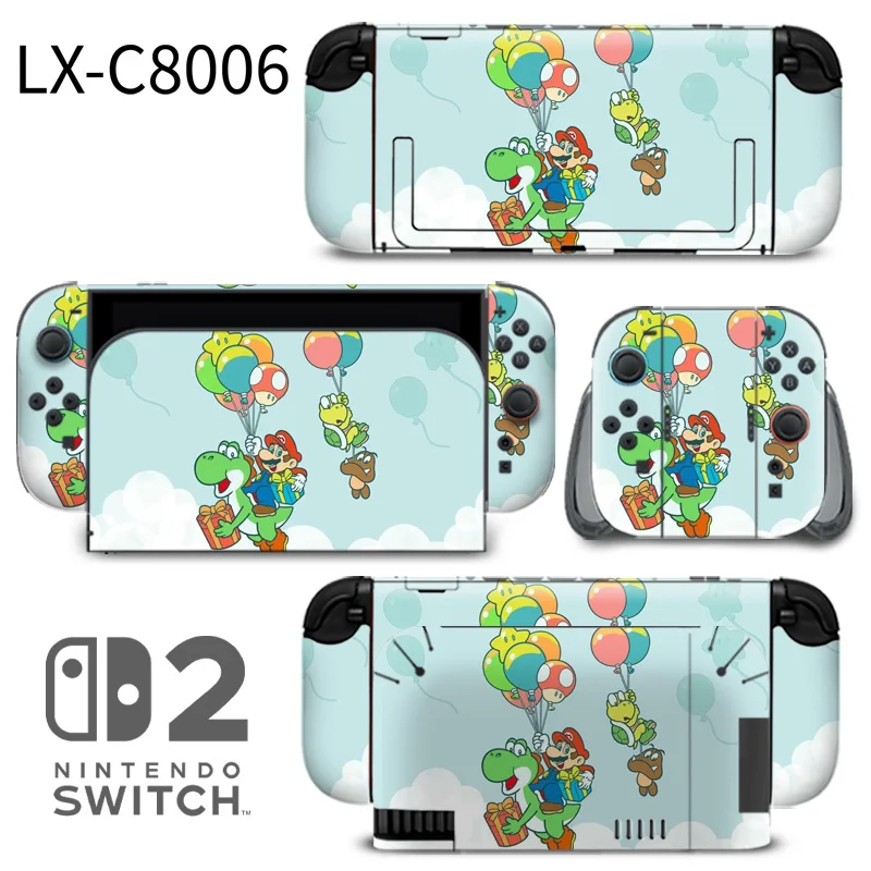High-quality protective skins designed exclusively for the Nintendo Switch 2 console. Features scratch-resistant film, easy alignment guides, and zero residue removal. Made by ononswitch. Nintendo Switch 2 Skins ononswitch custom decal skin cover