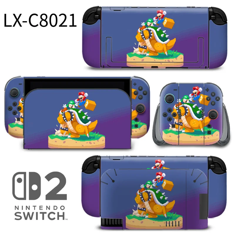 High-quality protective skins designed exclusively for Nintendo Switch 2. Features precision-cut alignment, scratch-resistant coating, and smooth matte texture. Made by ononswitch. Nintendo Switch 2 Skins ononswitch custom decal skin cover