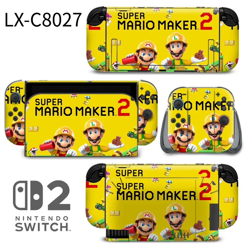 High-quality adhesive skins designed specifically for the Nintendo Switch 2 console. Features precise cutouts, air-free application, and vibrant print durability. Made by ononswitch. Nintendo Switch 2 Skins ononswitch custom decal wrap