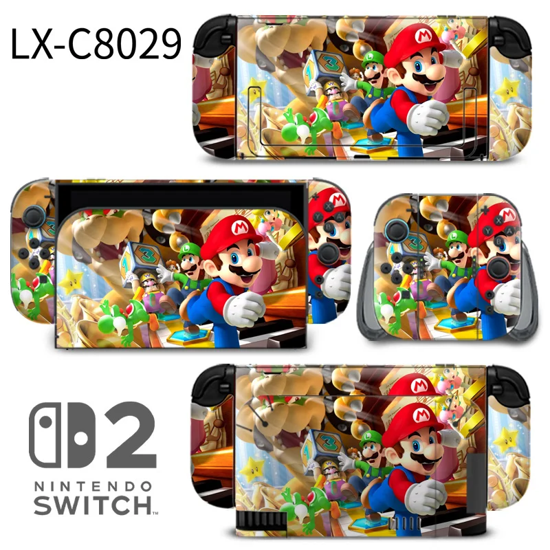 Nintendo Switch 2 skins offer precise cutouts and vibrant print fidelity. Designed for full-device coverage with zero residue removal. Made by ononswitch. Nintendo Switch 2 Skins ononswitch protective decal cover