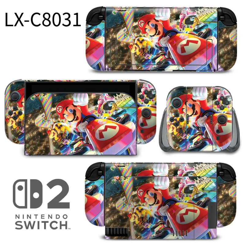 Custom-fit protective skins for the Nintendo Switch 2 console. Designed with precision alignment, scratch-resistant coating, and zero residue removal. Made by ononswitch. Nintendo Switch 2 Skins ononswitch custom controller skin cover