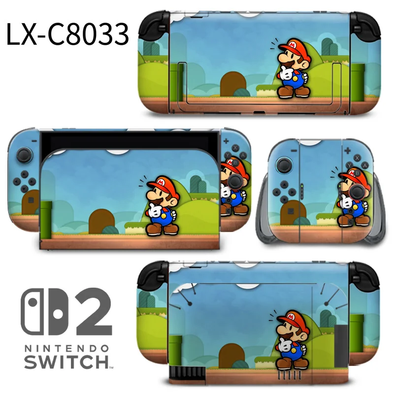 High-quality adhesive skins designed specifically for Nintendo Switch 2. Features precise cutouts, scratch-resistant matte finish, and bubble-free application. Made by ononswitch. Nintendo Switch 2 Skins ononswitch Custom Decal Cover