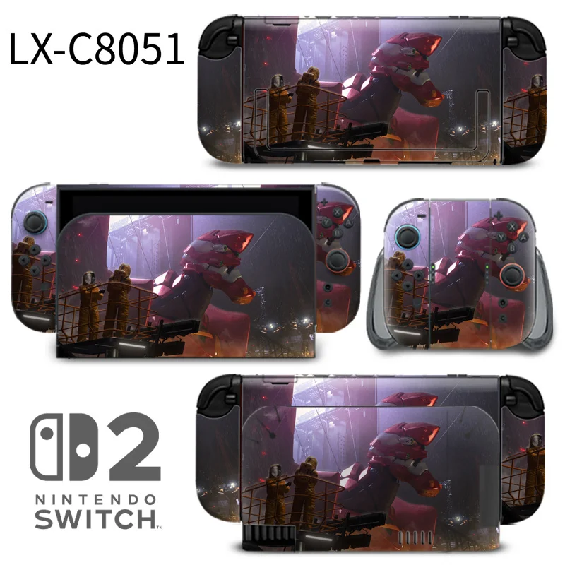 High-quality protective skins designed specifically for the Nintendo Switch 2 console. Features scratch-resistant vinyl, perfect alignment, and bubble-free application. Made by ononswitch. Nintendo Switch 2 Skins ononswitch custom controller skin