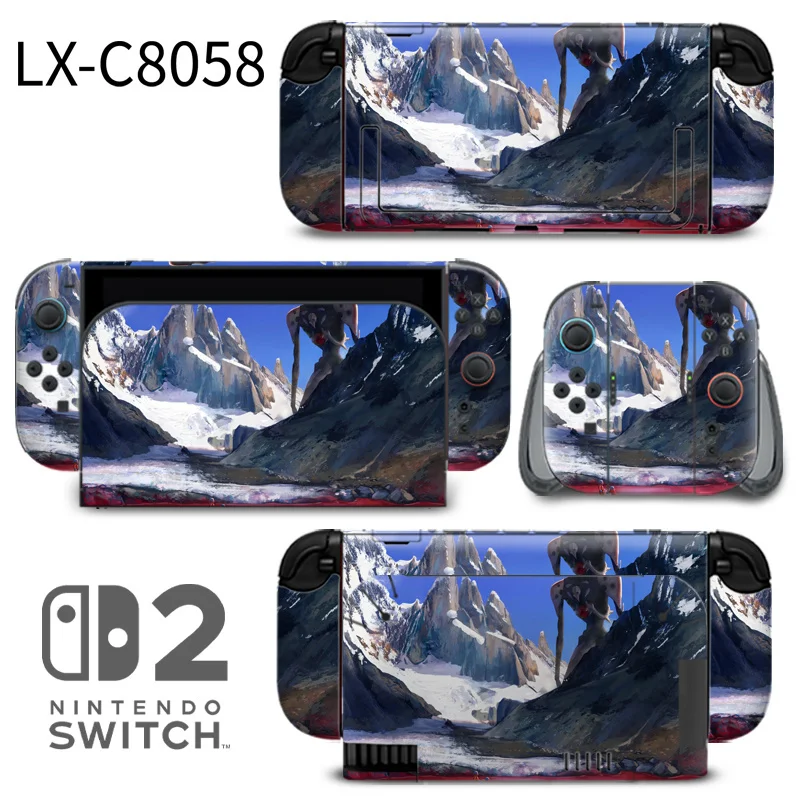 Custom-fit Nintendo Switch 2 skins designed for the upcoming console. Scratch-resistant, easy-install vinyl with precise cutouts. Trusted quality from ononswitch. Nintendo Switch 2 Skins ononswitch custom controller skin