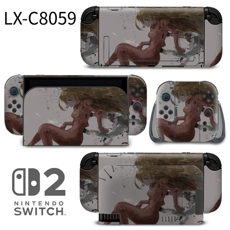 Custom-designed skins for Nintendo Switch 2 by ononswitch. Features high-adhesion vinyl, bubble-free application, and full port/camera cutouts. Trusted quality from ononswitch. Nintendo Switch 2 Skins ononswitch Custom Protective Skin Decal