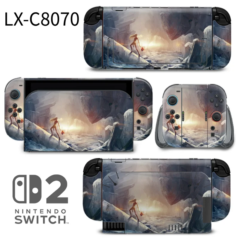 High-quality protective skins designed exclusively for the Nintendo Switch 2 console. Features precise cutouts, scratch-resistant coating, and smooth matte texture. Made by ononswitch. Nintendo Switch 2 Skins ononswitch custom decal skin for console